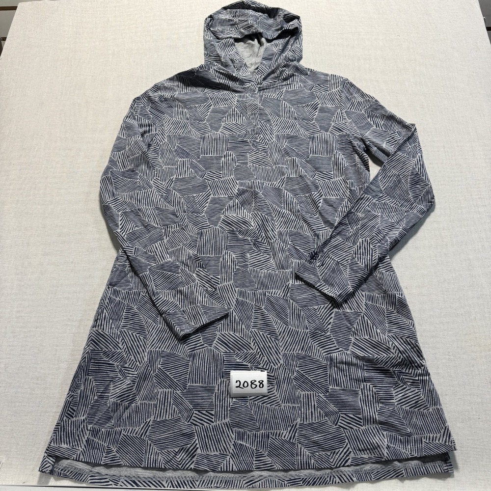 Coolibar Sunrise Cover-Up Women Sz M Blue Grey Pre-owned